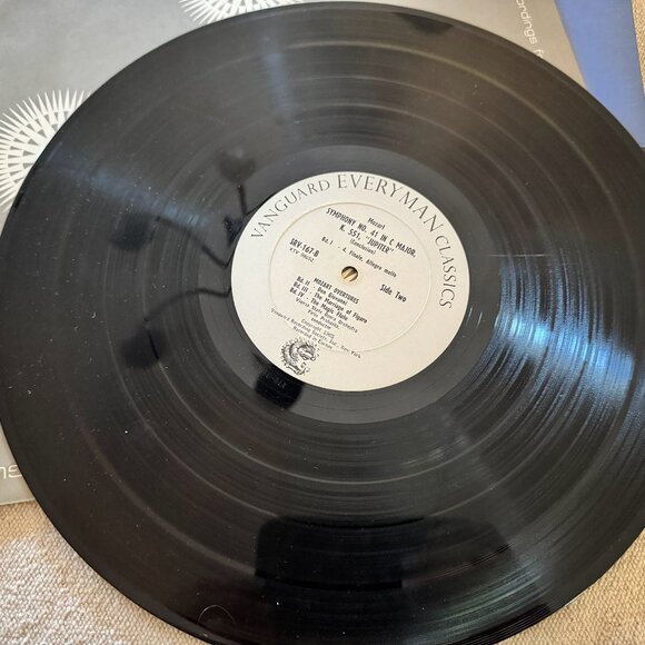Mozart Symphony No.41 in C major "Jupiter" Vanguard Everyman Classics LP Record - Picture 5 of 5